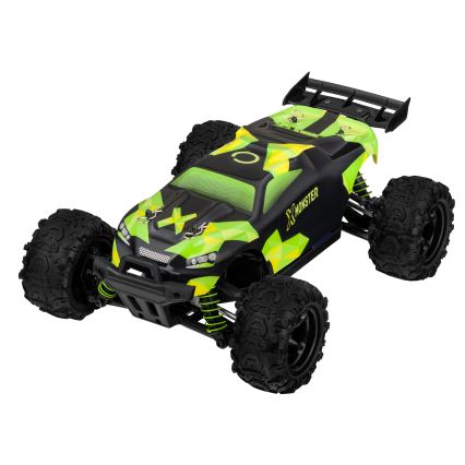 Overmax - Carro RC com comando remoto 2 em 1 X-MONSTER 3.5 1700 mAh preto/vermelho/verde
