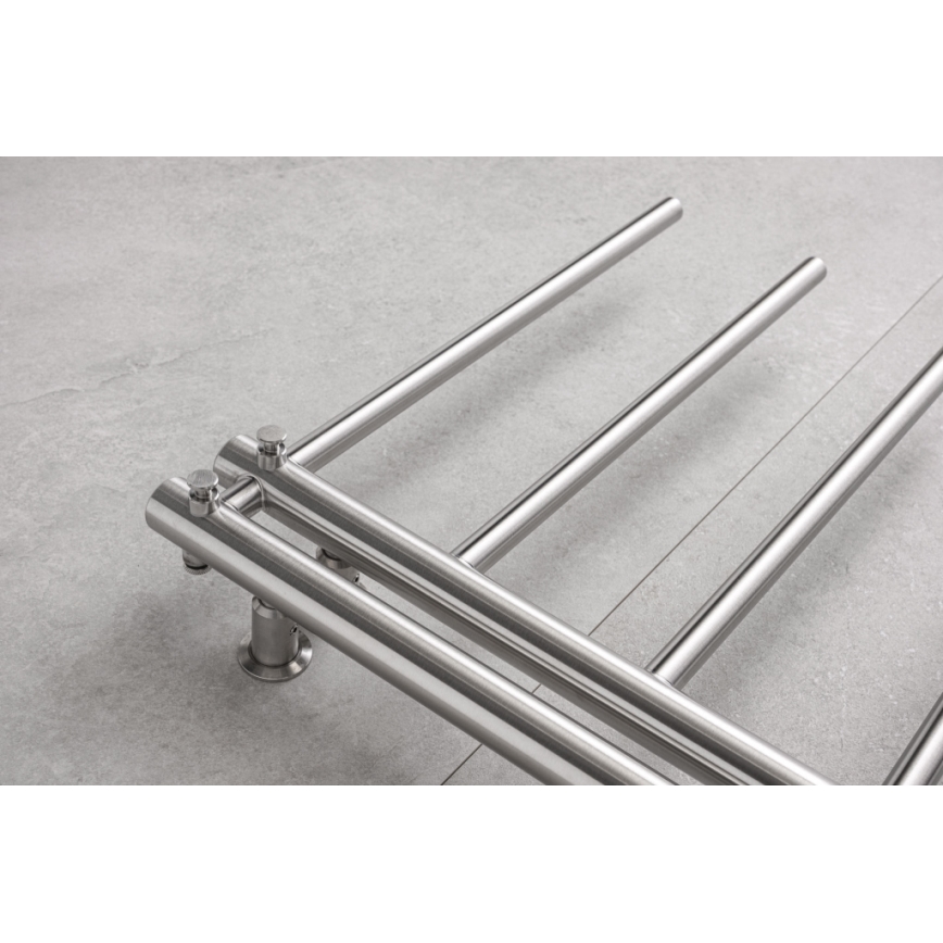 P.M.H. AP2C - Radiador toalheiro em escada para casa de banho APOLLO 219W 150 cm lado direito/cromado brilhante