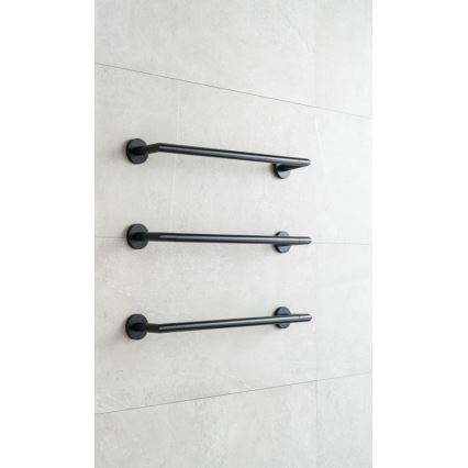 P.M.H. IN1B-R - Toalheiro elétrico INGA 17W/230V 85,9 cm IP44 direito/preto