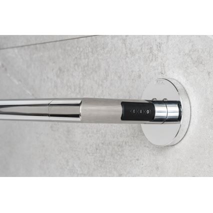 P.M.H. IN1SS-L - Toalheiro elétrico INGA 17W/230V 85,9 cm IP44 esquerdo/inox polido