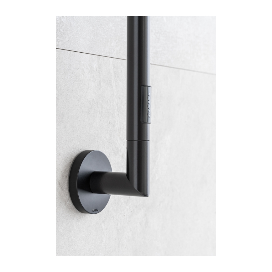 P.M.H. LS1B - Toalheiro elétrico LISA 24W/230V 170 cm IP44 preto