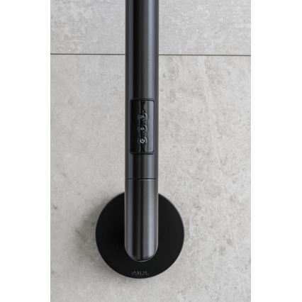 P.M.H. LS1B - Toalheiro elétrico LISA 24W/230V 170 cm IP44 preto