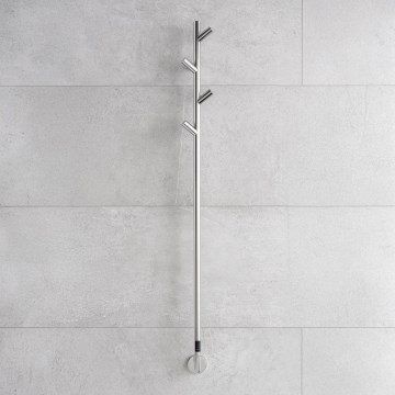 P.M.H. LS1SS - Toalheiro elétrico LISA 24W/230V 170 cm IP44 aço inoxidável polido