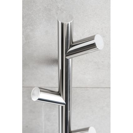 P.M.H. LS1SS - Toalheiro elétrico LISA 24W/230V 170 cm IP44 aço inoxidável polido