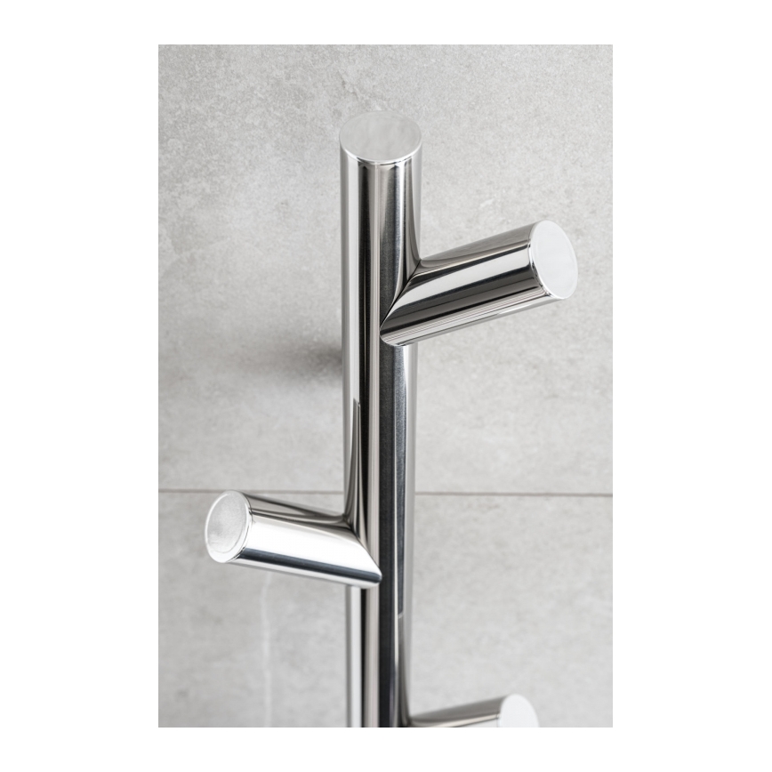 P.M.H. LS1SS - Toalheiro elétrico LISA 24W/230V 170 cm IP44 aço inoxidável polido