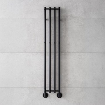 P.M.H. MO1B-RK - Toalheiro elétrico MONA 93W/230V 153,3 cm IP44 preto