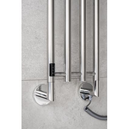 P.M.H. MO1SS-LK - Toalheiro elétrico MONA 93W/230V 153,3 cm IP44 aço inoxidável polido