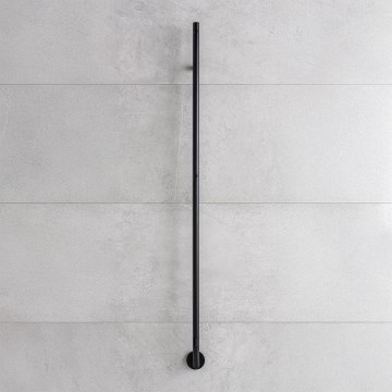 P.M.H. OL1B - Toalheiro elétrico OLE 24W/230V 170 cm IP44 preto