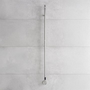 P.M.H. OL1SS - Toalheiro elétrico OLE 24W/230V, 170 cm, IP44, em aço inoxidável polido