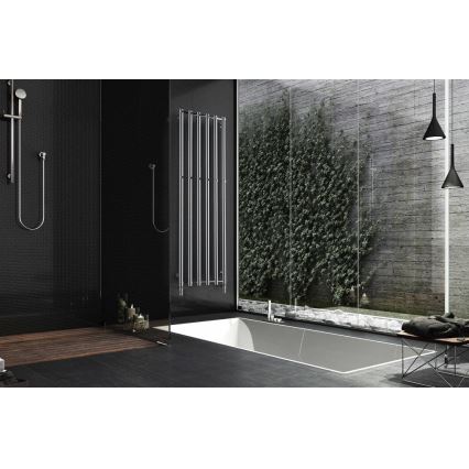 P.M.H. R2C/6 - Toalheiro aquecido para casa de banho ROSENDAL 525W 150 cm cromo brilhante