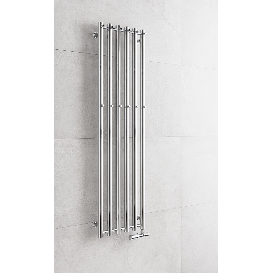 P.M.H. R2C/6 - Toalheiro aquecido para casa de banho ROSENDAL 525W 150 cm cromo brilhante
