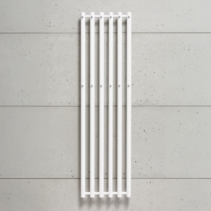 P.M.H. R2W/6 - Radiador toalheiro para casa de banho ROSENDAL, 525 W, 150 cm, branco