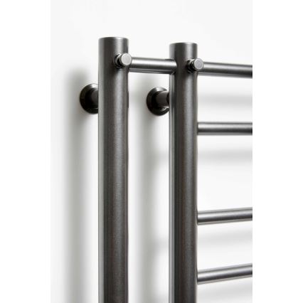 P.M.H. T2B - Toalheiro aquecido para casa de banho THEIA 352 W 154 cm direito/preto