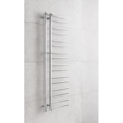P.M.H. T2C - Toalheiro aquecido para casa de banho THEIA 352W 154 cm direito/cromado brilhante