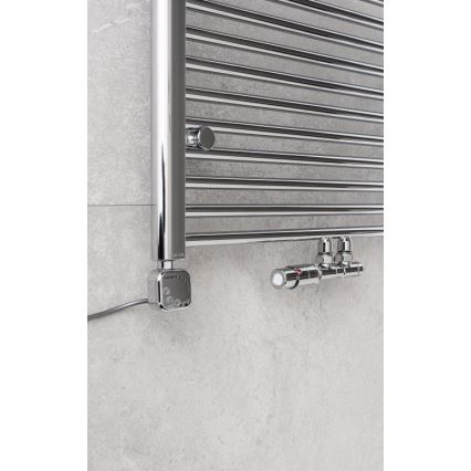 P.M.H. TERM-LC-EK - Válvula com cabeça termostática TERM esquerda/cromado brilhante