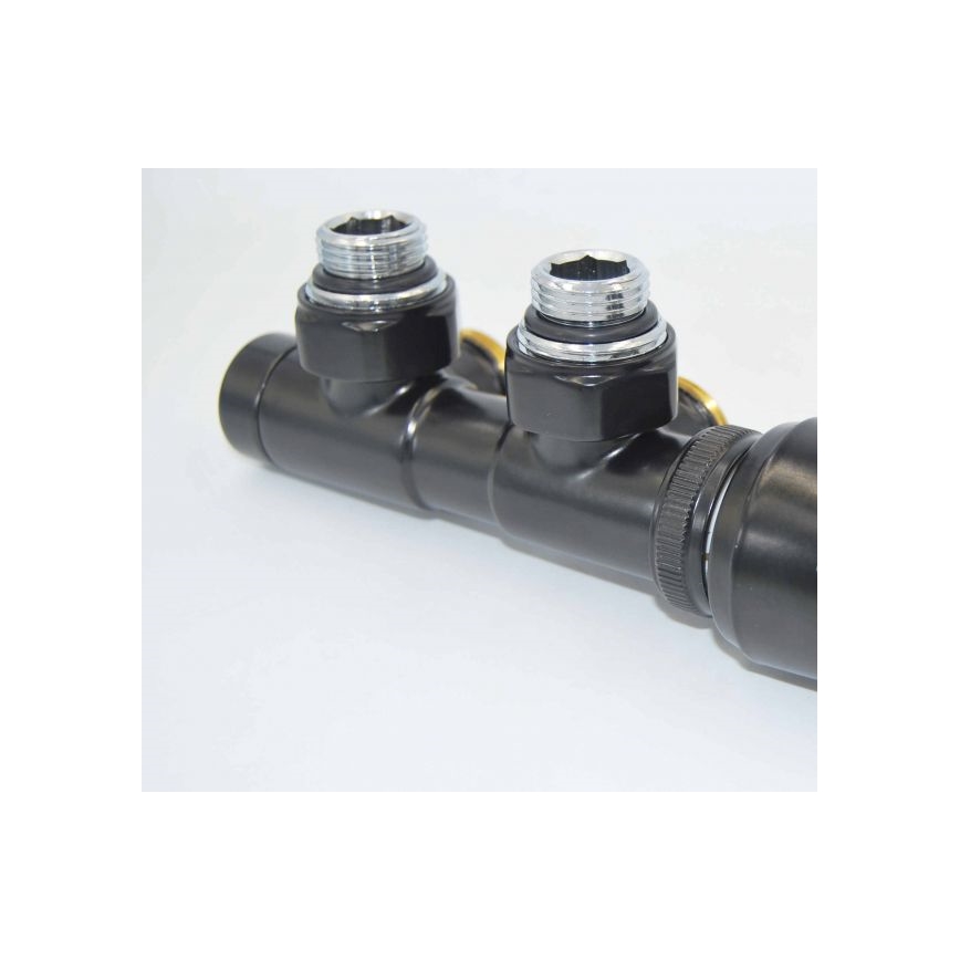 P.M.H. TERM-RB-EK - Válvula com cabeça termostática TERM direita/preta