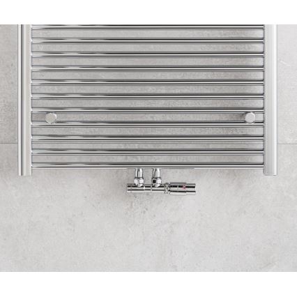 P.M.H. TERM-RC-EK - Válvula com cabeça termostática TERM direita/cromo brilhante