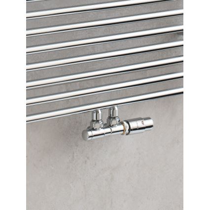 P.M.H. TERM-RC-EK - Válvula com cabeça termostática TERM direita/cromo brilhante