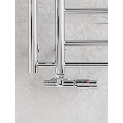 P.M.H. UNIKO-RC-EK - Válvula com cabeça termostática UNIKO direita/cromado brilhante