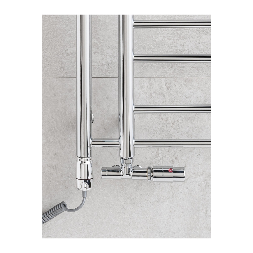 P.M.H. UNIKO-RC-EK - Válvula com cabeça termostática UNIKO direita/cromado brilhante