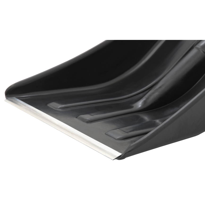 Pá telescópica de neve preta/cinzento