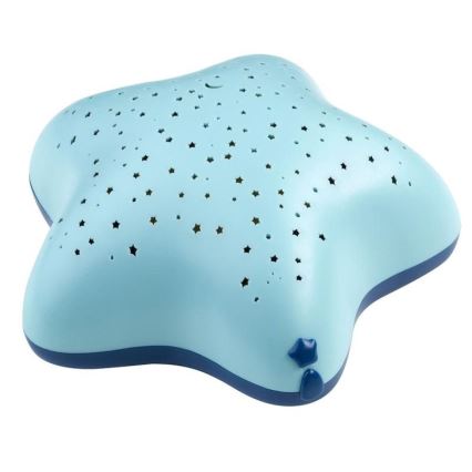 PABOBO - Projetor com melodia STAR 3xAA azul