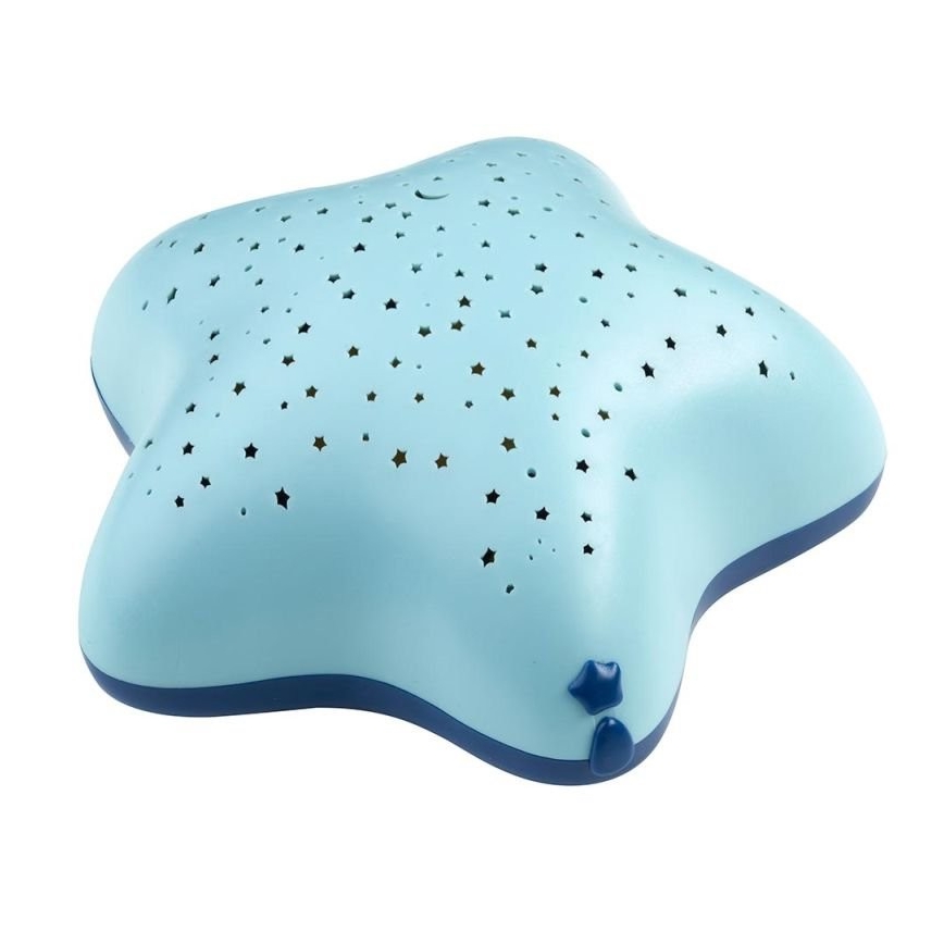 PABOBO - Projetor com melodia STAR 3xAA azul