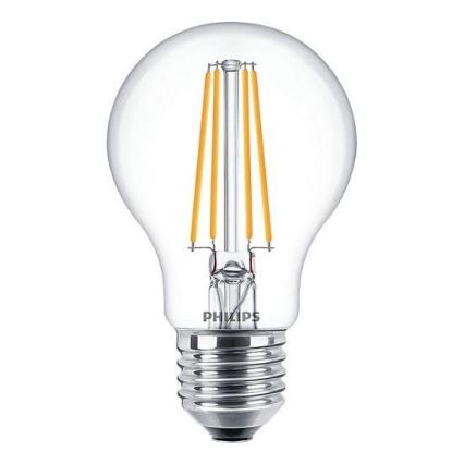 PACK 3x Lâmpadas LED VINTAGE Philips A60 E27/7W/230V 2,700K