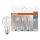 Pack com 3 lâmpadas LED Base Classic Filament A60 E27/7,5W/230V 4000K - Osram