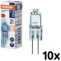 Pack de 10 lâmpadas para forno HALOSTAR G4/10W/12V 2700K - Osram