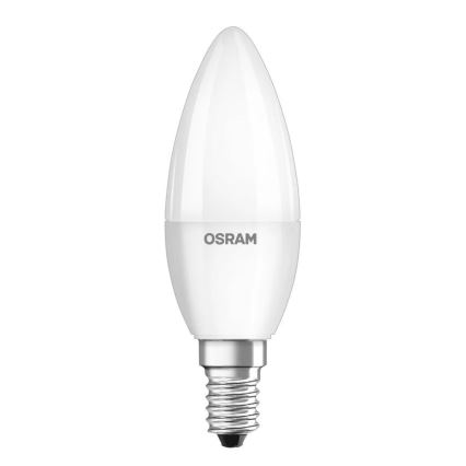 Pack de 2 Lâmpadas LED B38 E14/4,9W/230V 2700K - Osram