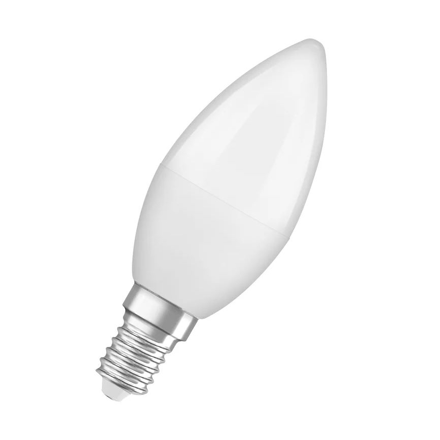 Pack de 2 Lâmpadas LED B38 E14/4,9W/230V 2700K - Osram