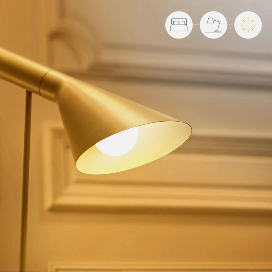 Pack de 2 lâmpadas LED reguláveis A60 E27/9W/230V 2700K Wi-Fi + controlo remoto - WiZ