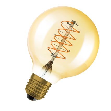 Pack de 2 lâmpadas LED reguláveis Filamento Vintage E27/4,8W/230V 2200K - Osram