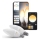 Pack de 2 lâmpadas LED reguláveis Philips Hue WHITE AMBIANCE B39 E14/3,7W/230V 1000-20000K