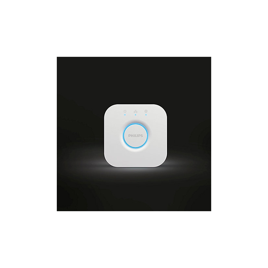 Pack de 2 lâmpadas LED reguláveis Philips Hue White Ambiance GU10/4,2W/230V 2200-6500K + Hue Bridge
