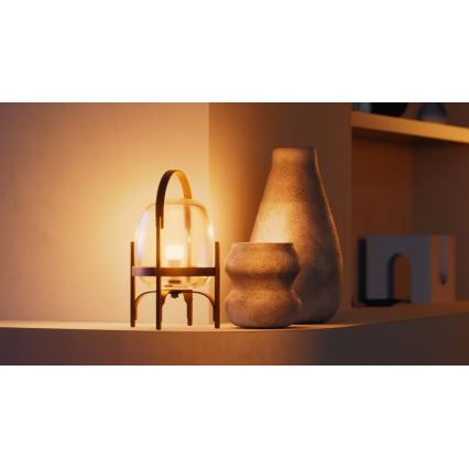 Pack de 2 lâmpadas LED reguláveis Philips Hue WHITE E27/7W/230V 2700K