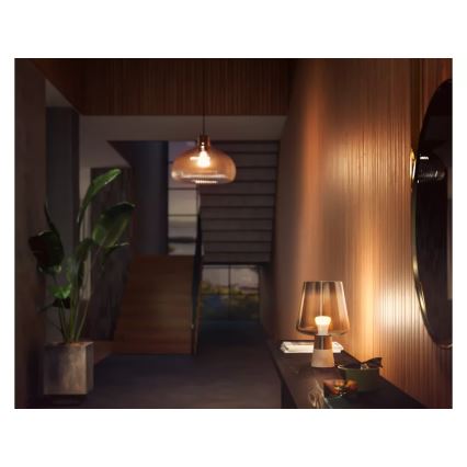 Pack de 2 lâmpadas LED reguláveis Philips Hue WHITE E27/9,5W/230V 2700K