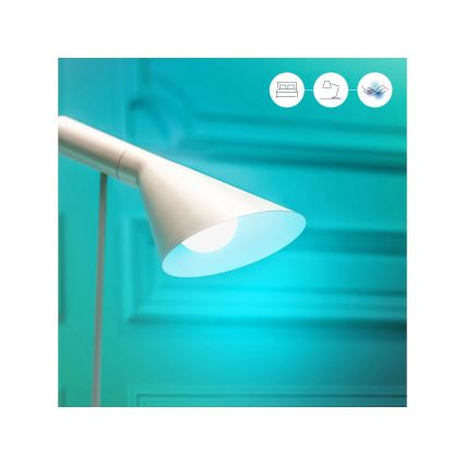 CONJUNTO 2x Lâmpadas LED RGBW dimerizáveis A60 E27/9W/230V 2200-6500K Wi-Fi + comando remoto - WiZ