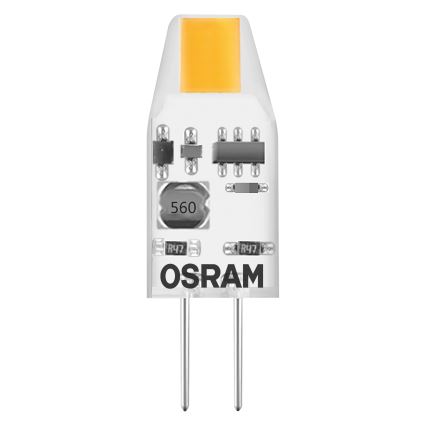 Pack de 5 lâmpadas LED micro com pino G4/1W/12V 2700K - Osram