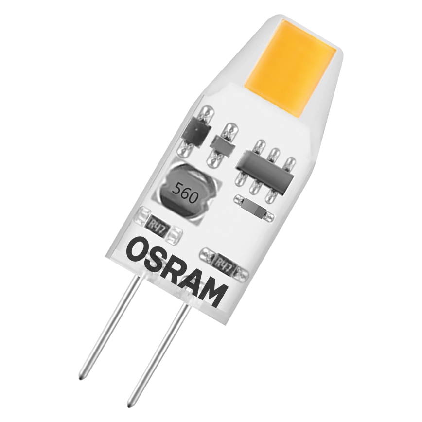 Pack de 5 lâmpadas LED micro com pino G4/1W/12V 2700K - Osram