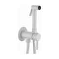 Paffoni - Conjunto de parede com duche manual de bidé para instalação encastrada RINGO WEST branco