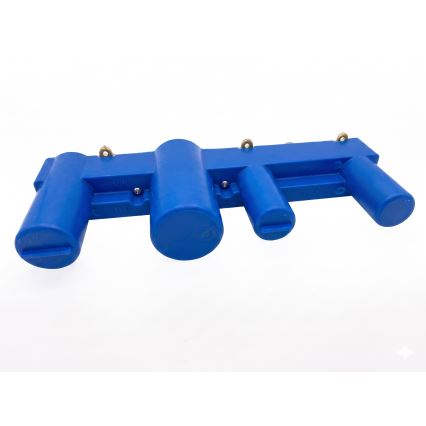 Paffoni - Conjunto para banheira com bateria para instalação encastrada TANGO, em aço inoxidável