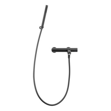 Paffoni - Conjunto para banheira com misturador LIGHT preto