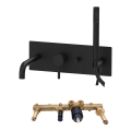 Paffoni - Conjunto para banheira LIGHT preto
