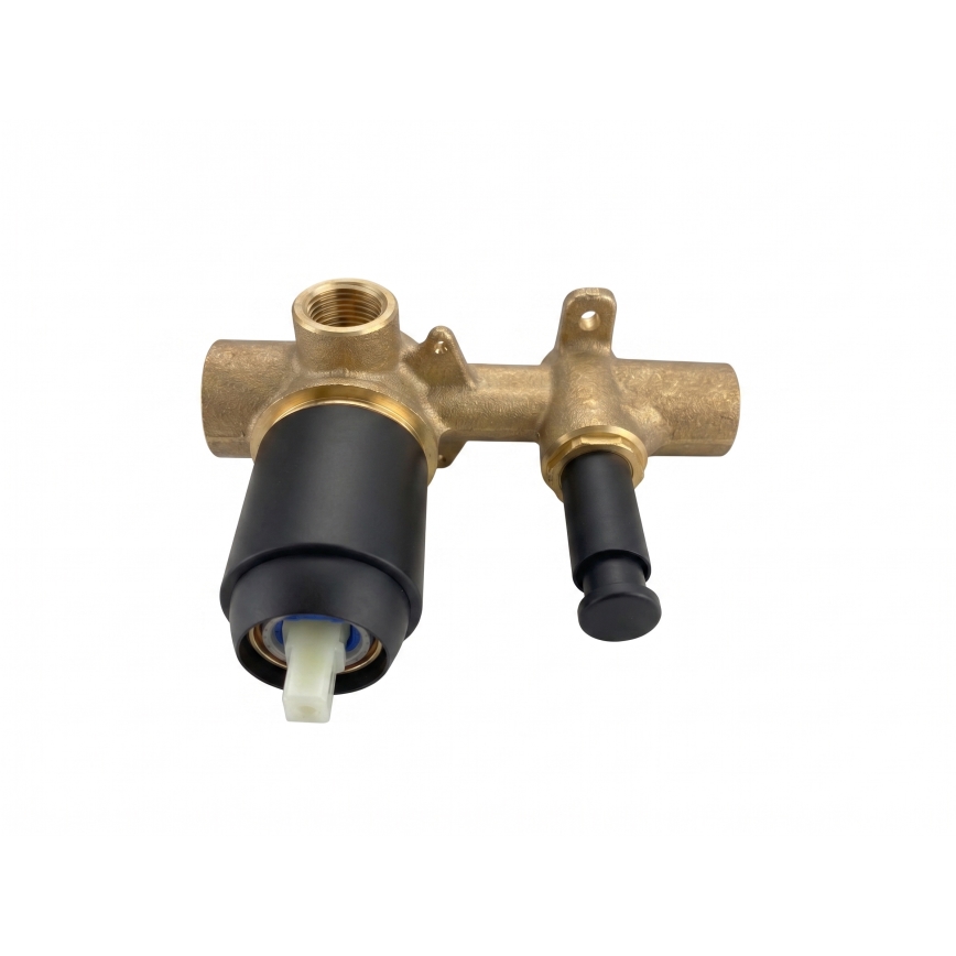 Paffoni - Misturador de chuveiro para instalação embutida LIGHT preto
