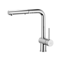 Paffoni - Misturador de cozinha LIGHT com bica extraível 29,2 cm, cromo brilhante