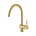 Paffoni - Misturador de cozinha LIGHT dourado escovado
