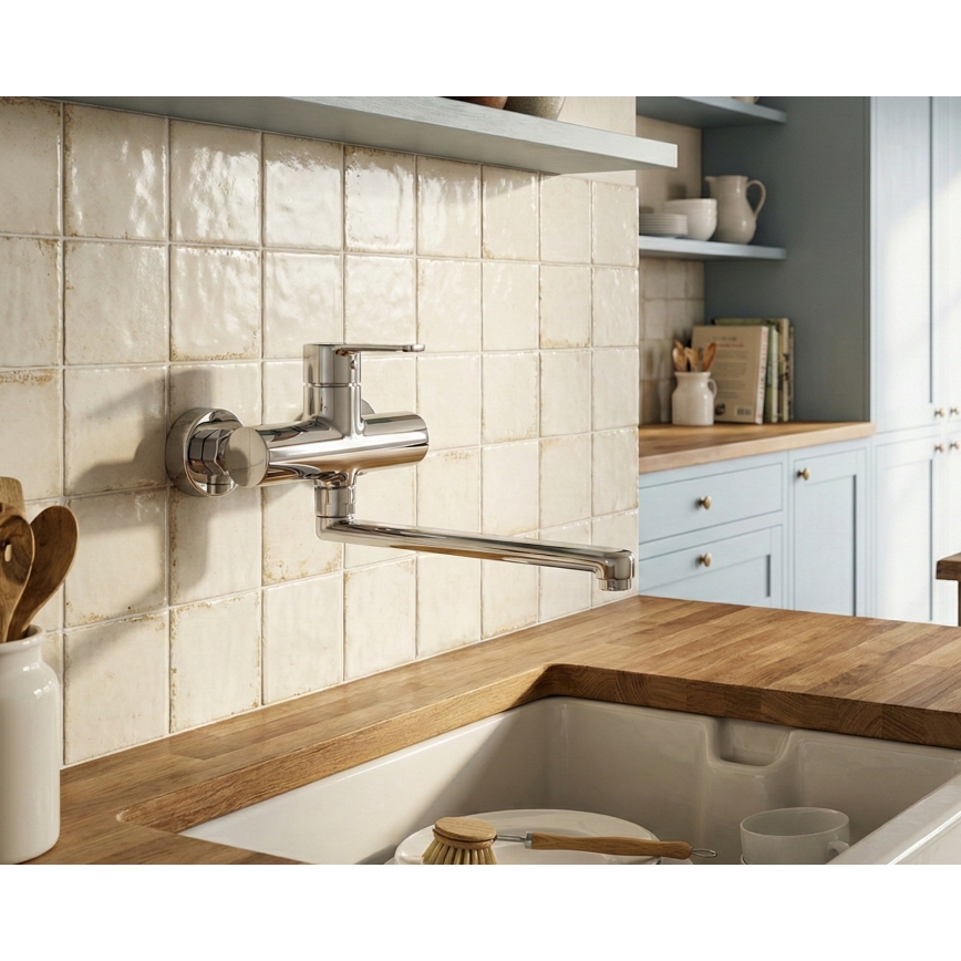 Paffoni - Misturador de cozinha RED cromo brilhante