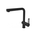 Paffoni - Misturador de cozinha RINGO com bico extraível, 29,2 cm, preto